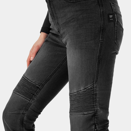 Spodnie jeans damskie SHIMA ZENITH LADY BLACK czarny