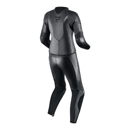 Kombinezon motocyklowy dwuczęściowy damski REBELHORN REBEL LADY BLACK czarny