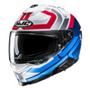 Kask motocyklowy HJC I71N Viz niebieski/czerwony
