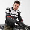 Kurtka motocyklowa sportowa/miejska skórzana Shima BANDIT 2.0 czerwony