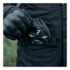 Kurtka przeciwdeszczowa odblaskowa motocyklowa Rebelhorn HORIZON czarny unisex