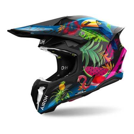 Kask motocyklowy AIROH Twist 3 Amazonia