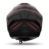 Kask motocyklowy AIROH MATRYX SENTINEL RED MATT czerwony szary czarny