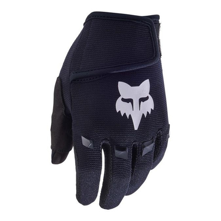 Dziecięce rękawice motocyklowe rowerowe cross offroad mtb FOX Dirtpaw czarny Junior