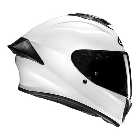 Kask integralny HJC C71 SOLID PEARL WHITE biały