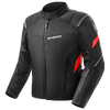 Kurtka motocyklowa tekstylna miejska/turystyczna Shima RUSH 2.0 czerwony
