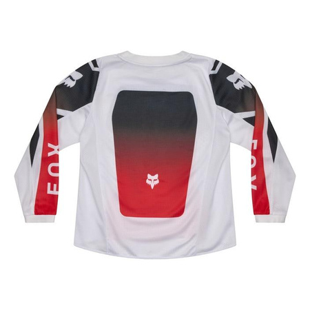 Bluza motocyklowa cross dziecięca FOX JUNIOR 180 SHIELD FLUO RED czerwony fluo