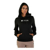 Bluza z kapturem damska FOX Lady Absolute Black