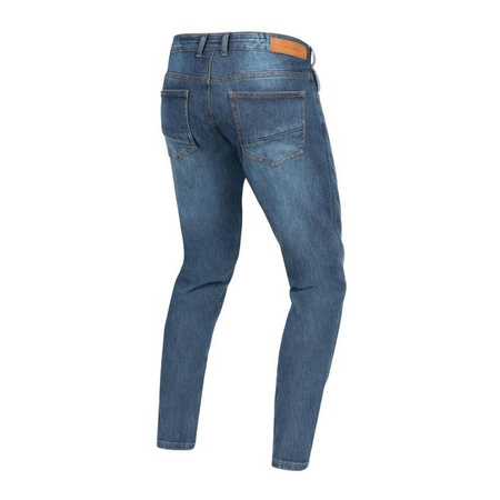 Jeansy motocyklowe Rebelhorn NOMAD TAPERED FIT niebieski