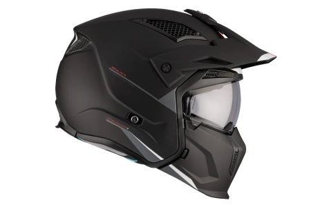 Kask motocyklowy MT STREETFIGHTER SV S SOLID MATT BLACK czarny mat