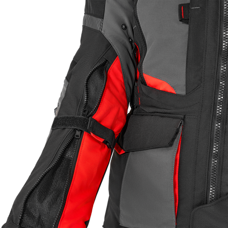 Kurtka motocyklowa tekstylna Shima HERO 2.0 czerwony