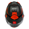 Kask motocyklowy MT THUNDER 4 SV MOUNTAIN MATT RED czarny czerwony szary