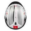 Kask otwarty MT COSMO SV SILENCE WHITE/SILVER biały srebrny czerwony