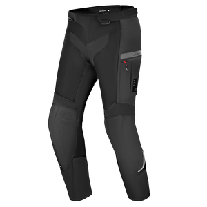 Tekstylne turystyczne spodnie motocyklowe Shima ALPHA czarny
