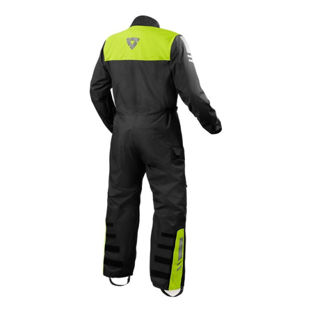 Kombinezon przeciwdeszczowy REVIT PACIFIC 4 H2O BLACK/NEON YELLOW czarny żółty fluo