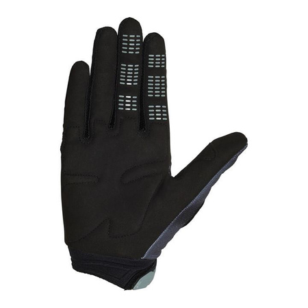 Rękawice motocyklowe FOX 180 TAUNT BLACK czarny granatowy