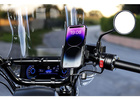 Uchwyt motocyklowy z ładowarką do telefonu - R9-Clip-PD