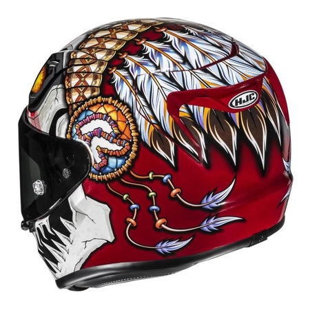 Kask integralny HJC RPHA 12 KEPINA WHITE/RED biały czerwony