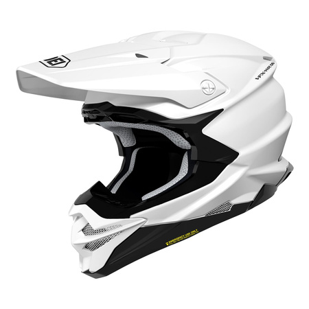 Kask motocyklowy offroad cross z daszkiem SHOEI VFX-WR 06 Biały