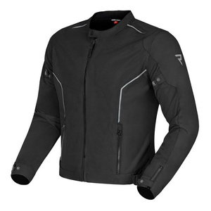 Kurtka motocyklowa tekstylna miejska Rebelhorn WAVE czarny