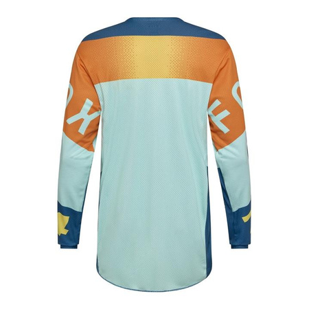 Bluza motocyklowa cross FOX 360 TINE TWILIGHT niebieski pomarańczowy
