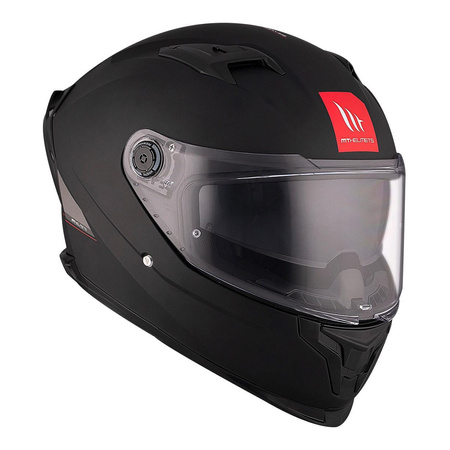 Kask motocyklowy MT BRAKER SV SOLID MATT BLACK czarny mat