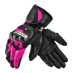 Rękawice motocyklowe damskie SHIMA RS-3 LADY PINK czarny różowy