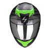 Kask motocyklowy SCORPION EXO-520 AIR SHADE BLACK/GREEN czarny szary zielony