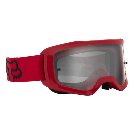 Gogle motocyklowe mx dziecięce FOX JUNIOR MAIN STRAY RED czerwony