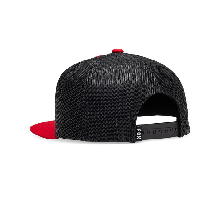 Czapka z daszkiem dziecięca FOX Junior Absolute Sb Mesh Flame Red