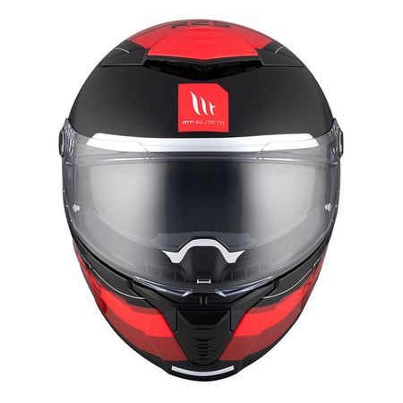 Kask motocyklowy MT THUNDER 4 SV R25 BLACK/RED czarny czerwony