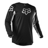 Bluza motocyklowa cross / mx FOX 180 PRIX BLACK/WHITE czarny biały