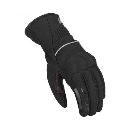 Rękawice motocyklowe damskie SECA POLAR II LADY BLACK czarny