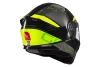 Kask motocyklowy MT GENESIS SV ATEMPO GREY/FLUO szary żółty fluo