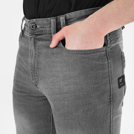 Spodnie jeans SHIMA ZENITH GREY szary