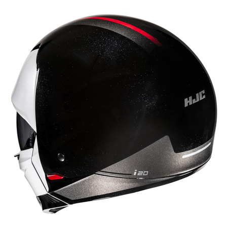 Kask motocyklowy otwarty HJC I20 Vena czarny/biały
