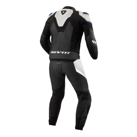 Kombinezon motocyklowy dwuczęściowy REVIT BETA 2 BLACK/LIGHT GREY czarny szary niebieski