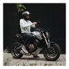 Jeansy motocyklowe Rebelhorn NOMAD TAPERED FIT czarny vintage