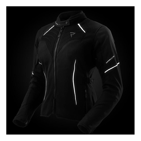 Damska kurtka motocyklowa tekstylna Rebelhorn JAX czarny