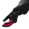 Rękawice motocyklowe damskie SHIMA SONIC LADY PINK czarny różowy