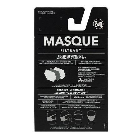 Maska ochronna BUFF Filter Mask Keren Flash Pink