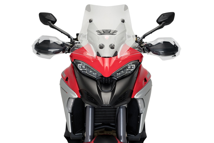 Poszerzenie handbarów PUIG do Ducati Multistrada V4 20-25 Przezroczysty