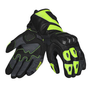 Rękawice motocyklowe SECA ATOM FLUO YELLOW czarny żółty fluo
