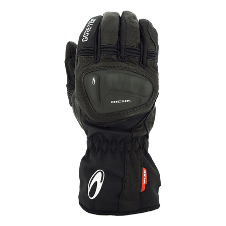 Rękawice motocyklowe RICHA HURRICANE GORE-TEX BLACK czarny biały