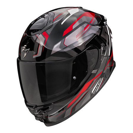 Kask motocyklowy SCORPION EXO-GT SP AIR AUGUSTA BLACK/GREY/RED czarny szary czerwony