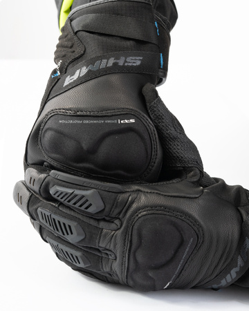 Damskie rękawice motocyklowe zimowe Shima HERO WP GLV czarny