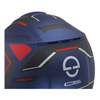 Kask motocyklowy SCHUBERTH C5 ECE OMEGA BLUE niebieski czerwony czarny biały
