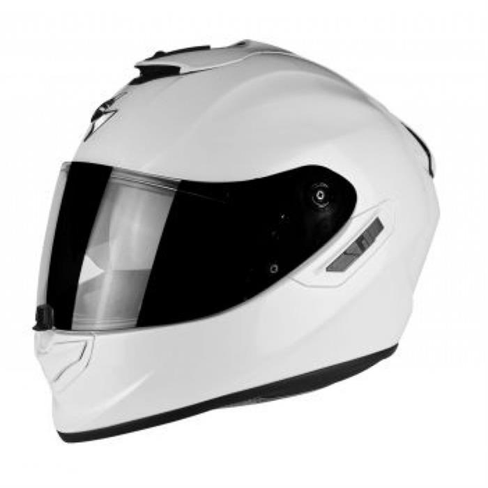 Kask motocyklowy integralny Scorpion Exo-1400 Air Solid Pearl biały