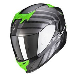Kask motocyklowy SCORPION EXO-520 AIR SHADE BLACK/GREEN czarny szary zielony