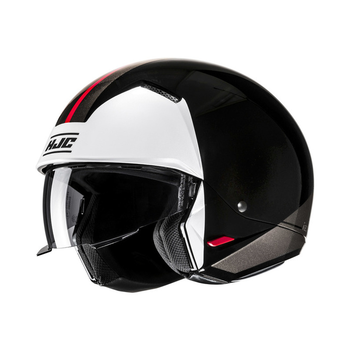 Kask motocyklowy otwarty HJC I20 Vena czarny/biały